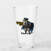 Custom Dinosaurier Pirate Charakter Tumbler (Vorderseite)