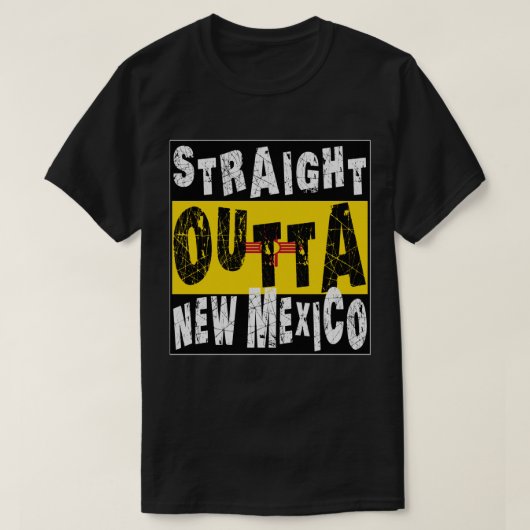CUSTOM direkt über New Mexico Meme T-Shirt (Design vorne)