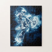 Custom Dirt Bike Jigsaw Puzzle (Vertikal)