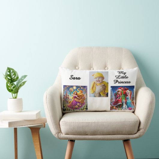 Custom Disney Princess Picture Pillow Throw Pillow Lendenkissen (Stuhl )