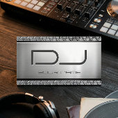 Custom DJ - Einzigartiger Look für Schwermetalle Visitenkarte