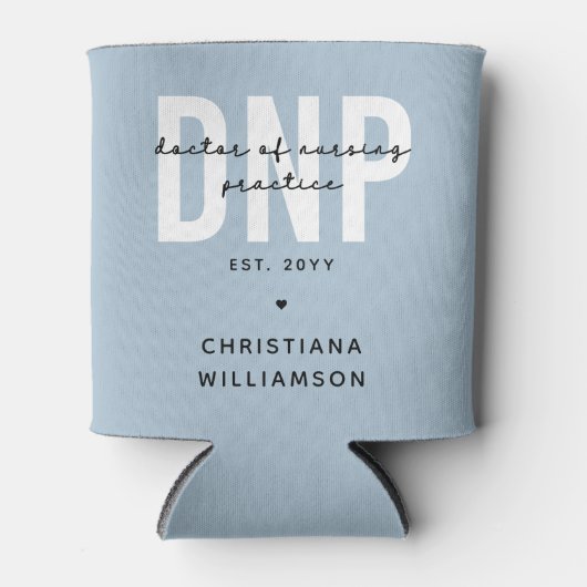 Custom DNP Doctor of Nursing Practice Abschluss Dosenkühler (Vorderseite)