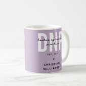Custom DNP Doctor of Nursing Practice Abschluss Kaffeetasse (VorderseiteRechts)