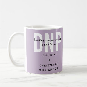 Custom DNP Doctor of Nursing Practice Abschluss Kaffeetasse