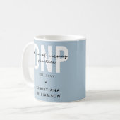 Custom DNP Doctor of Nursing Practice Abschluss Kaffeetasse (Vorderseite Links)