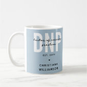 Custom DNP Doctor of Nursing Practice Abschluss Kaffeetasse (Links)