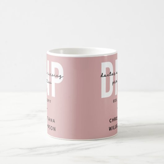 Custom DNP Doctor of Nursing Practice Abschluss Kaffeetasse (Mittel)