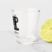 Custom DNP Doctor of Nursing Practice Abschluss Schnapsglas (Rechts)