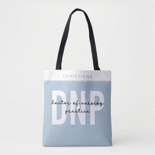 Custom DNP Doctor of Nursing Practice Abschluss Tasche (Vorderseite)