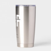 Custom DNP Doctor of Nursing Practice Abschluss Thermobecher (Rückseite)