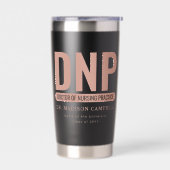 Custom DNP Doctor of Nursing Practice Abschluss Thermobecher (Links)