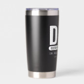 Custom DNP Doctor of Nursing Practice Abschluss Thermobecher (Vorderseite)