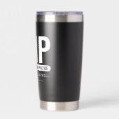 Custom DNP Doctor of Nursing Practice Abschluss Thermobecher (Rückseite)