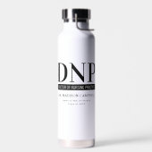 Custom DNP Doctor of Nursing Practice Abschluss Trinkflasche (Links)