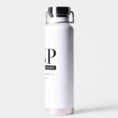 Custom DNP Doctor of Nursing Practice Abschluss Trinkflasche (Rückseite)