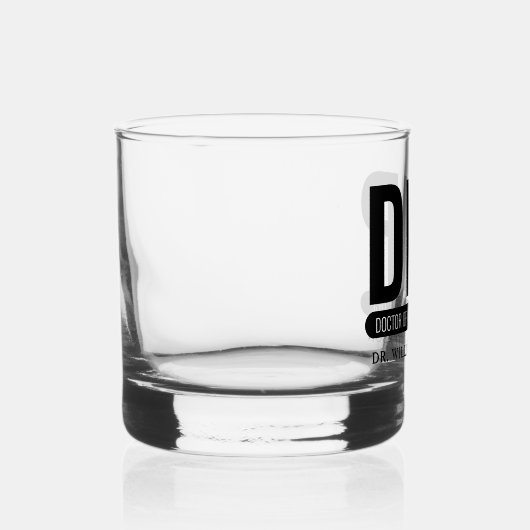 Custom DNP Doctor of Nursing Practice Abschluss Whiskyglas (Rechts)