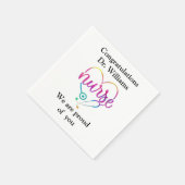 Custom Doctor Abschluss Nurse 2025 Serviette (Ecke)