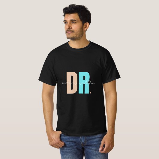 Custom Doctor name men tshirt (Vorne ganz)