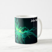Custom Doctor Nurse Biological Cell Science Art Kaffeetasse (VorderseiteRechts)