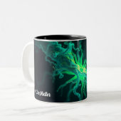 Custom Doctor Nurse Biological Cell Science Art Zweifarbige Tasse (Vorderseite Links)