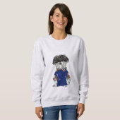 CUSTOM DOG ANIMAL SHIHTZU FÜGEN IHREN EIGENEN NIED SWEATSHIRT (Vorne ganz)