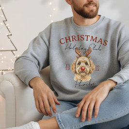 Custom Dog Bree Weihnachtsclub Sweatshirt
