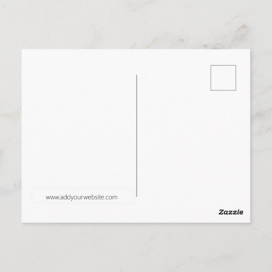 Custom Dog Business Vielen Dank Anmerkungen Postkarte (Rückseite)