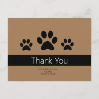 Custom Dog Business Vielen Dank Anmerkungen