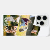 Custom dog cat photo collage phone case (Rückseite (Horizontal))