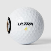 Custom Dog Foto Best Vater Golf Balls Golfball (Logo)