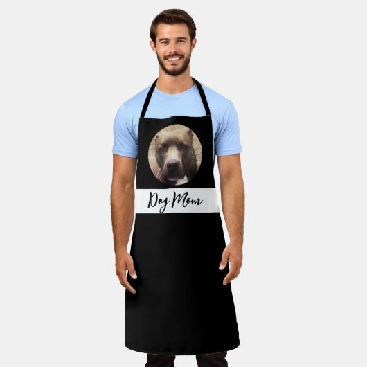Custom Dog Foto Frauen Küche Schürze (Getragen)