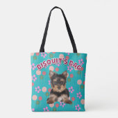 Custom Dog Foto - Fun & Sweet New Pet Gift Tasche (Rückseite)