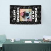 Custom Dog Foto Geburtstagsparty Banner (Messeveranstaltung)