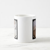 Custom Dog Foto Pawprints Coffee Tasse (Mittel)