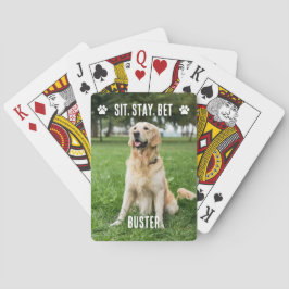 Custom Dog Foto Poker Cards Spielkarten