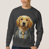 Custom Dog Foto Sweatshirt - Design for Men (Vorderseite)
