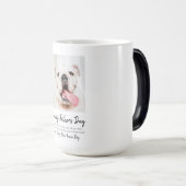 Custom Dog Foto Vatertag Tasse (VorderseiteRechts)