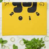 Custom Dog Ideogramm Chinesisches Jahr Zodiac Hand Geschirrtuch (Gefaltet)