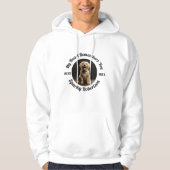 Custom Dog Memory & Remembrance Design Hoodie (Vorderseite)