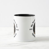 Custom Dog Memory & Remembrance Design Tasse (Zentrum)