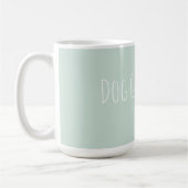 Custom Dog Oma Modern Kaffeetasse (Links)
