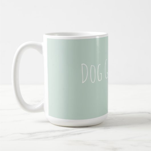 Custom Dog Oma Modern Kaffeetasse (Links)
