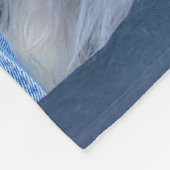 Custom Dog Photo Blanket with Pet's Name  Fleecedecke (Ecke)