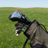 Custom Dog Photo Monogrammed Personalized Driver Golf Headcover (In SItu)