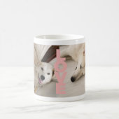 Custom Dog Photo Mug Kaffeetasse (Mittel)