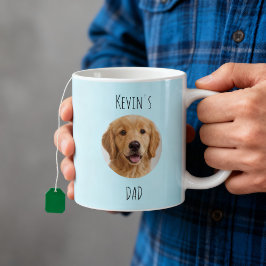 Custom Dog Photo Mug | Personalized Pet Dad Gift Kaffeetasse