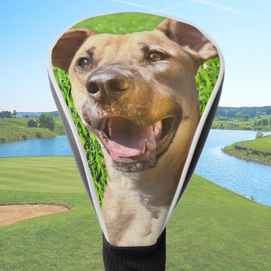 Custom Dog Photo Personalized Driver Golf Headcover
