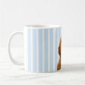 Custom Dog Photo | Personalized Pet Name Kaffeetasse (Links)