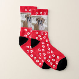 Custom Dog Photo Socks - Custom Pet Socks Socken