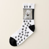 Custom Dog Photo Socks - Custom Pet Socks Socken (Links - Außen)